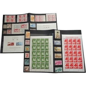 未使用切手まとめて 竜文切手 円単位立山航空80円 160円 観光地百選 (蔵王山)